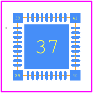 dsPIC33EV64GM103-I/M5 - Microchip PCB footprint - Other - Other - dsPIC33EV64GM103-I/M5-1