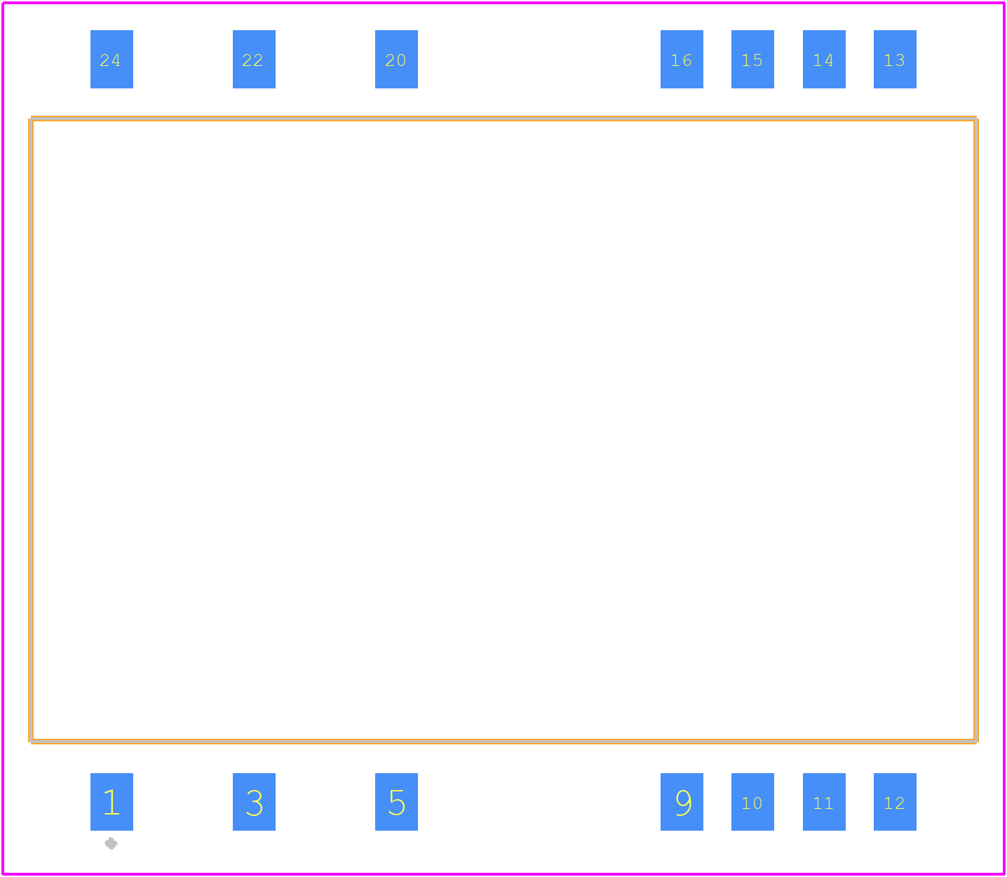 IRM-01-3.3SMD - Mean Well PCB footprint - Other - Other - IRM-01-3.3SMD