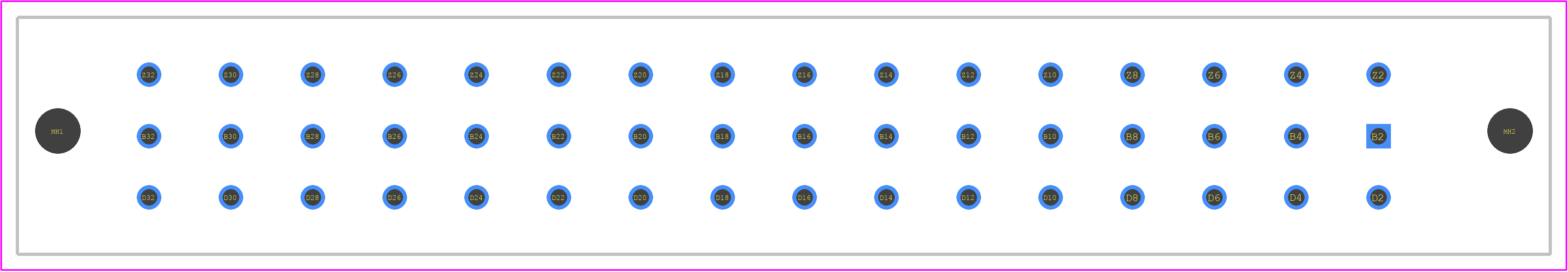 09062487833 - HARTING PCB footprint - Other - Other - 09062487833-14