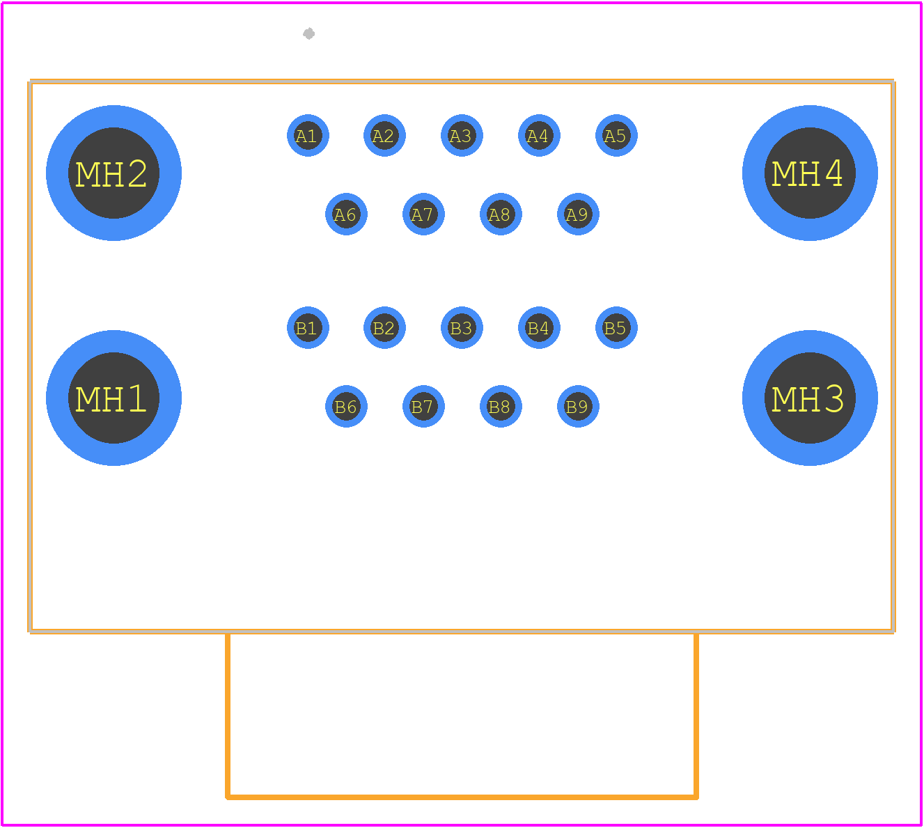 DM10153-70-4F - Foxconn PCB footprint - Other - Other - DM10153-70-4F-2