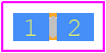 SF-0402FP250F-2 - Bourns PCB footprint - Fuses Chip - Fuses Chip - SF-0402