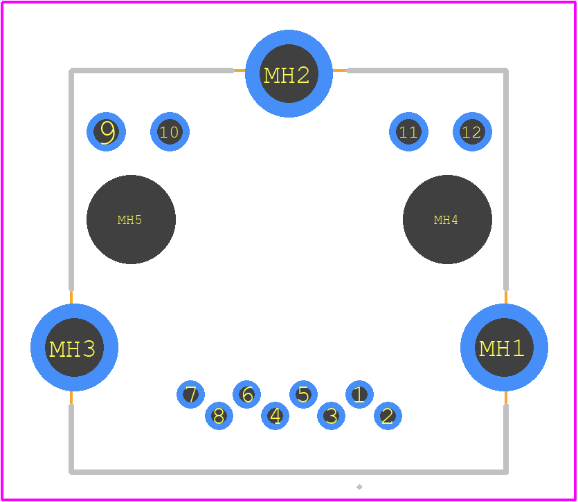 1099282 - Phoenix Contact PCB footprint - Other - Other - 1099282