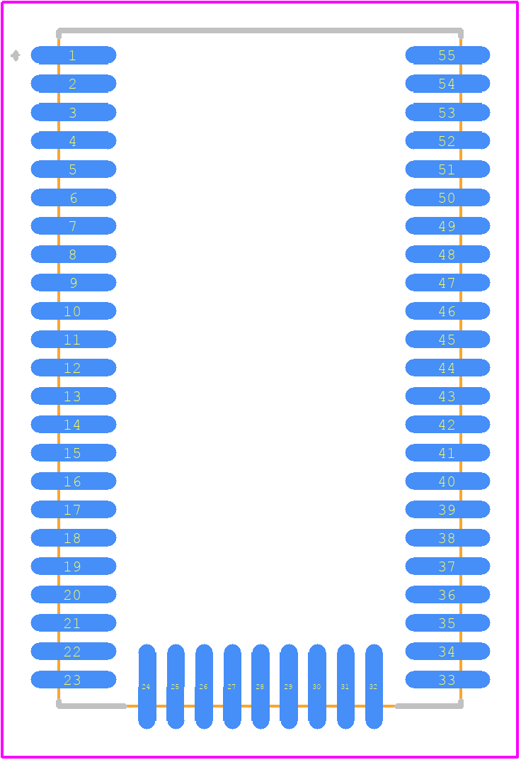 WGM160P022KGA3 - Silicon Labs PCB footprint - Other - Other - WGM160P022KGA3-6