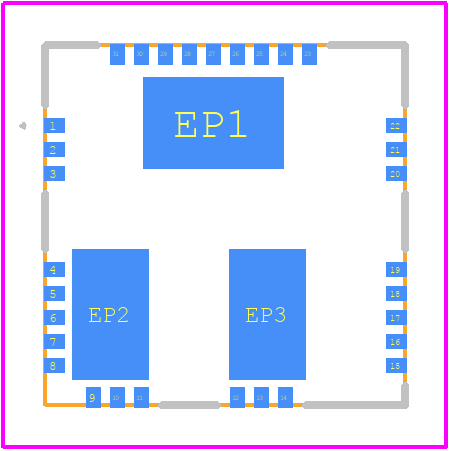 MASTERGAN1TR - STMicroelectronics PCB footprint - Other - Other - MASTERGAN1TR-2