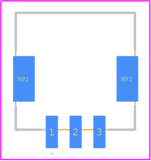 205972-0031 - Molex PCB footprint - Other - Other - 205972-0031-2