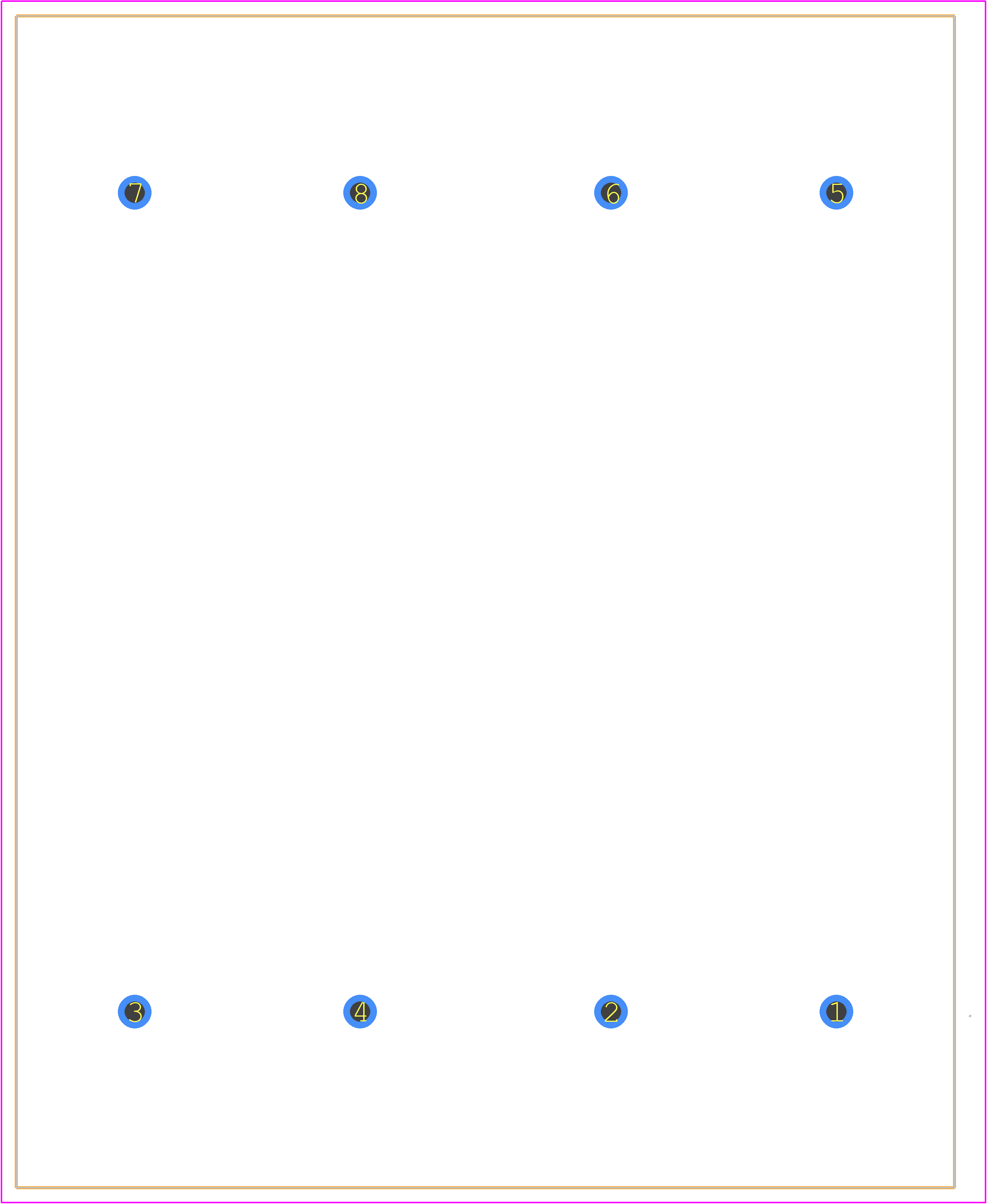 FP10-4800 - Triad Magnetics PCB footprint - Other - Other - FP10-4800-3