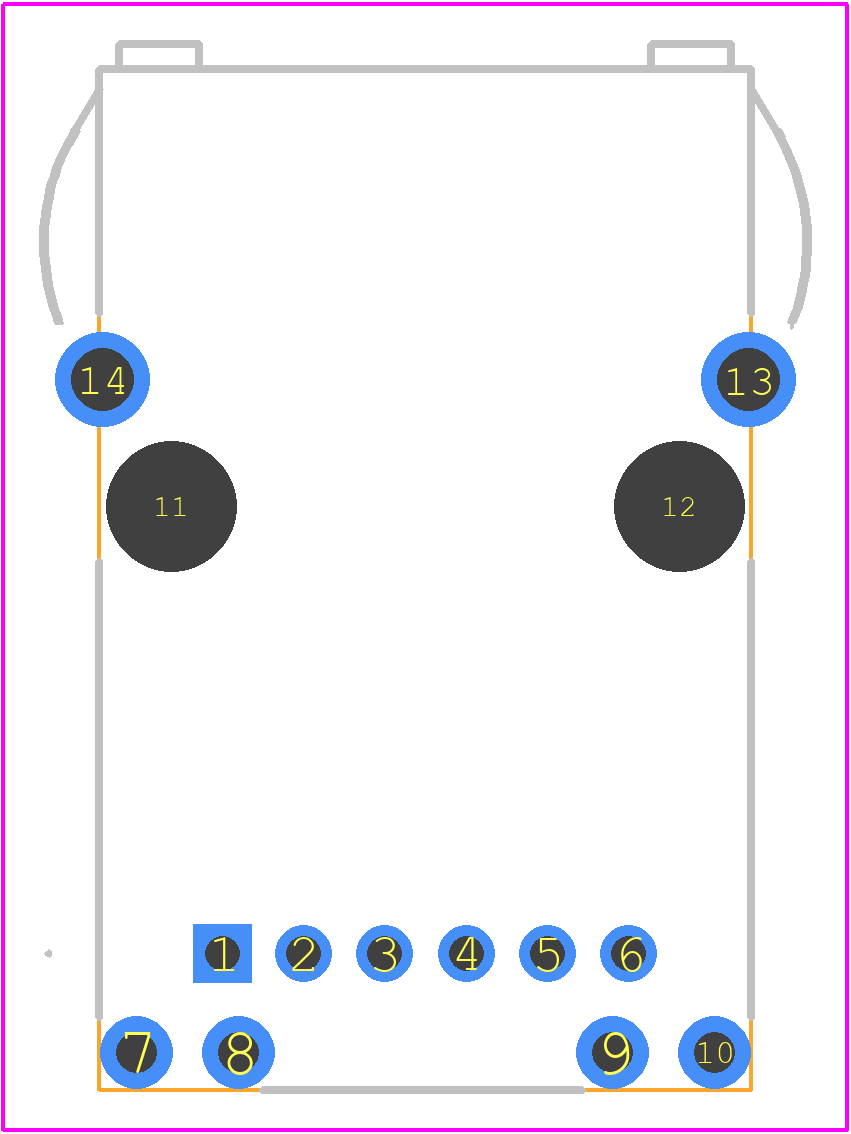 08B0-1X1T-36-F - Bel Circuit Protection PCB footprint - Other - Other - 08B0-1X1T-36-F-2