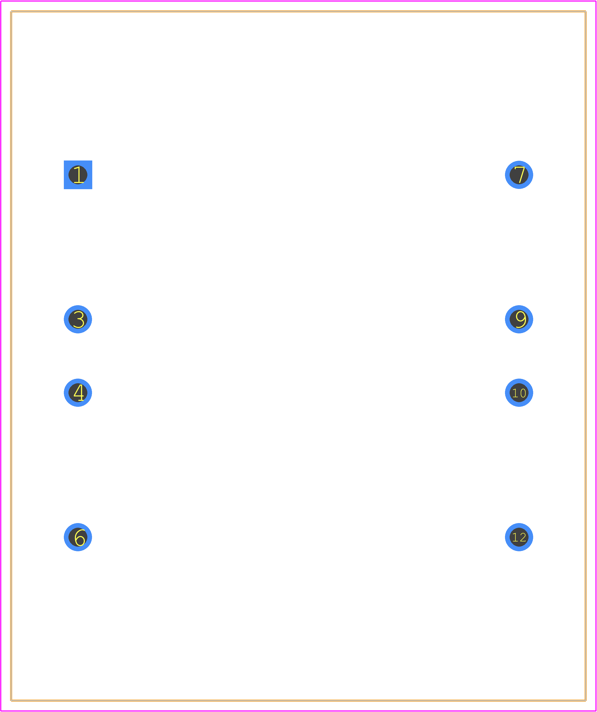 183J24 - Hammond Manufacturing PCB footprint - Other - Other - 183J24-4