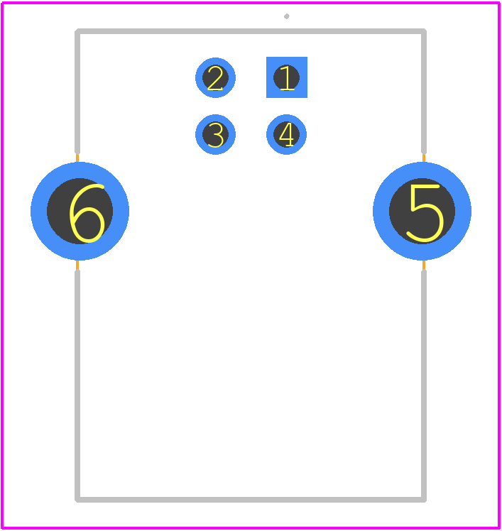 UJ2-BH-4-TH - Same Sky PCB footprint - Other - Other - UJ2-BH-4-TH-2