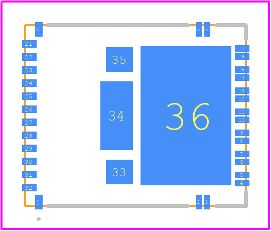ISO8200BQ - STMicroelectronics PCB footprint - Other - Other - ISO8200BQ