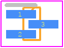 BCR133T - Infineon PCB footprint - SOT23 (3-Pin) - SOT23 (3-Pin) - SC75