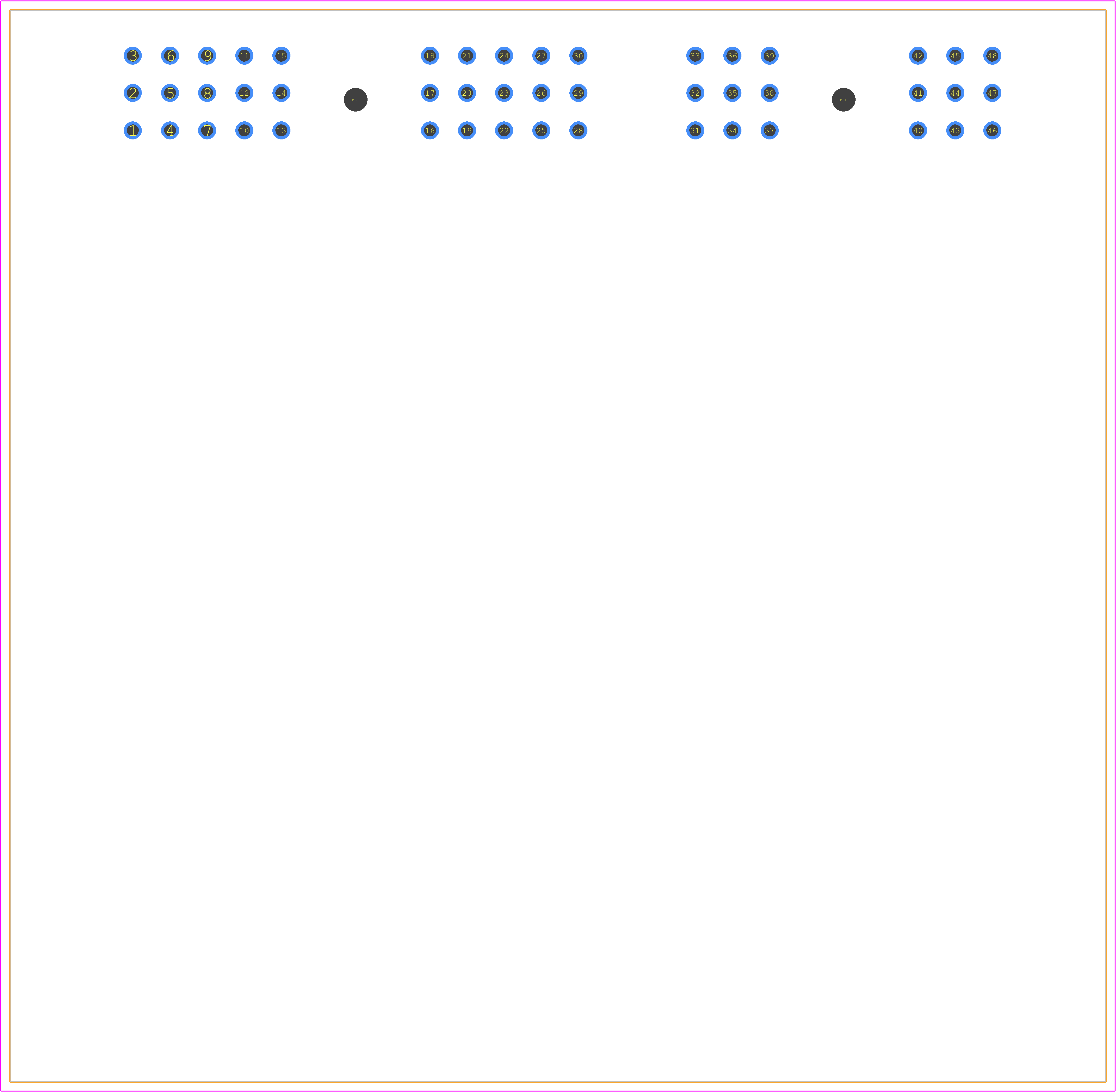581-01-48-005 - Cinch Connectivity Solutions PCB footprint - Other - Other - 581-01-48-005-3