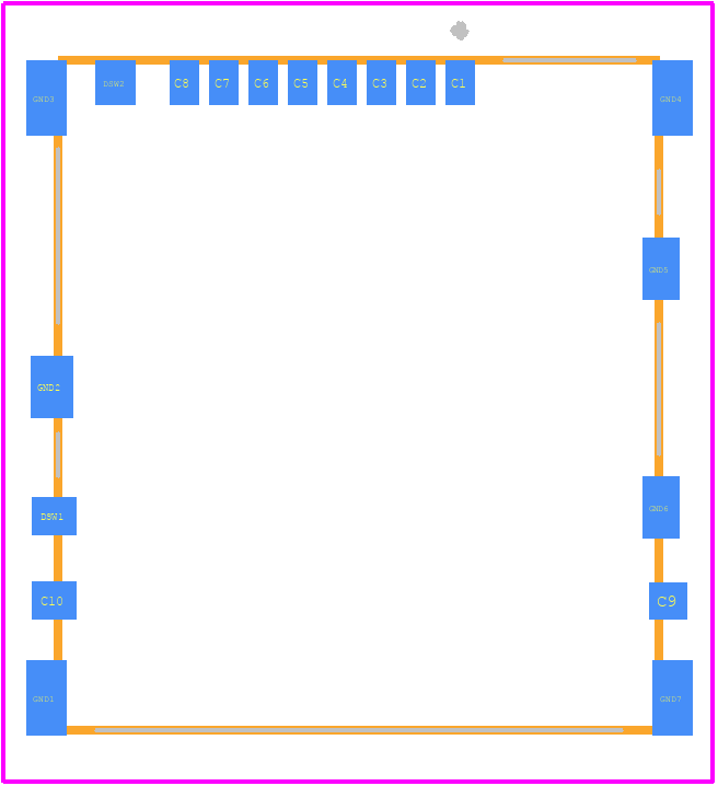 ST12S010VBAR1800 - JAE PCB footprint - Other - Other - ST12S010VBAR1800-1