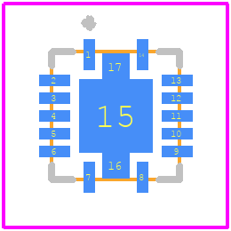 RT2856GQW - RICHTEK PCB footprint - Other - Other - W-Type 14AL QFN 3.5x3.5