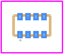 SI5435DC-T1 - Vishay PCB footprint - Other - Other - 1206-8 ChipFET