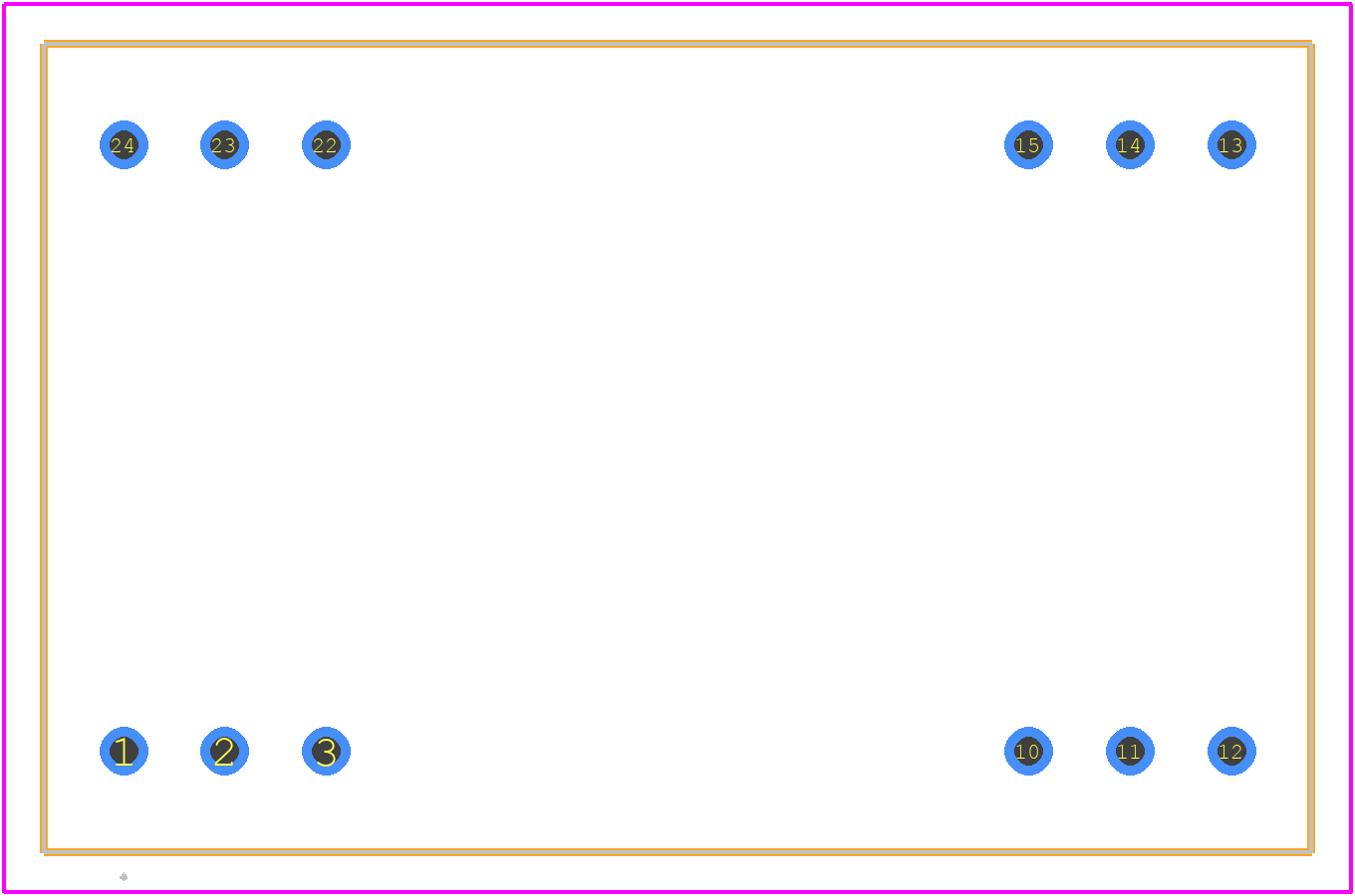 EC3AE11M - Cincon PCB footprint - Other - Other - EC3AE11M-3