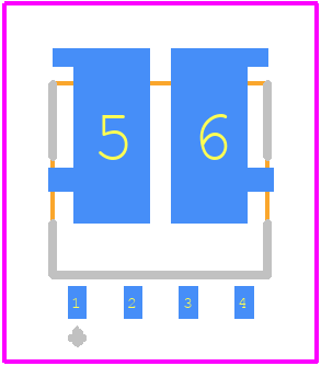 SQJB46EP-T1_GE3 - Vishay PCB footprint - Other - Other - Power PAK SO-8L DUAL