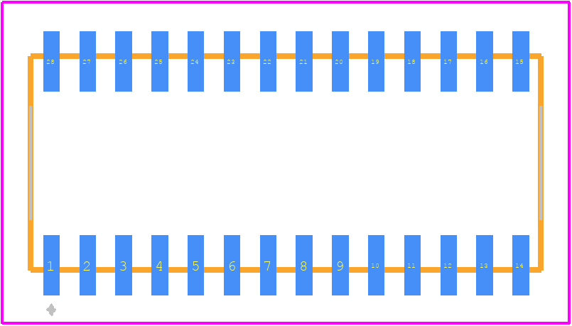 IDT7164L20YG8 - Renesas Electronics PCB footprint - Other - Other - IDT7164L20YG8-3