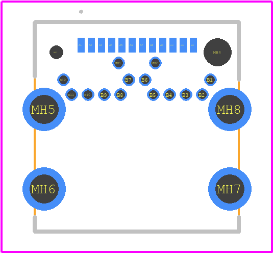 DX07S024XA8R700 - JAE PCB footprint - Other - Other - DX07S024XA8R700-2