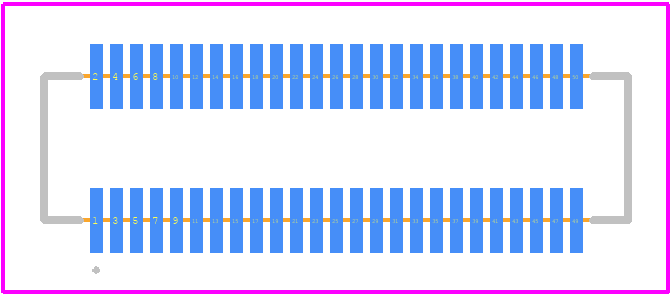DF12NC-50DS-0.5V(51) - Hirose PCB footprint - Other - Other - DF12NC-50DS-0.5V(51)-1