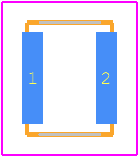 GDT25-09 - Bourns PCB footprint - Other - Other - GDT25-09-1