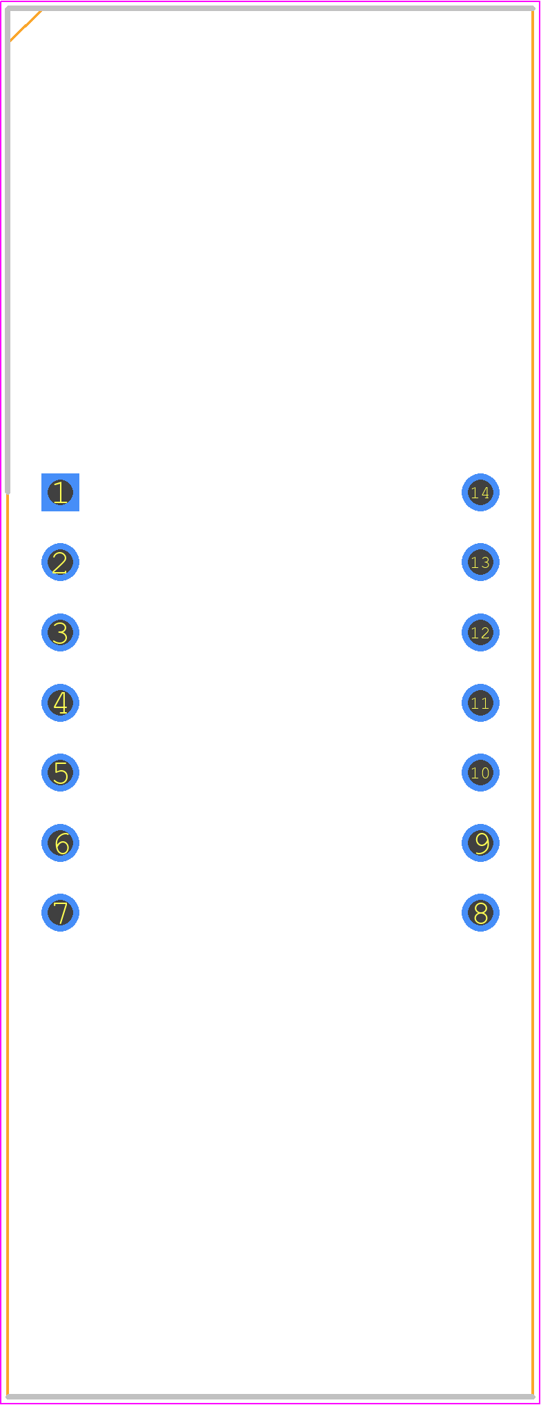 LDQ-M5204RI-SI - Lumex PCB footprint - Dual-In-Line Sockets - Dual-In-Line Sockets - LDQ-M5204RI-SI