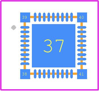 dsPIC33CK256MP503-I/M5 - Microchip PCB footprint - Other - Other - M5