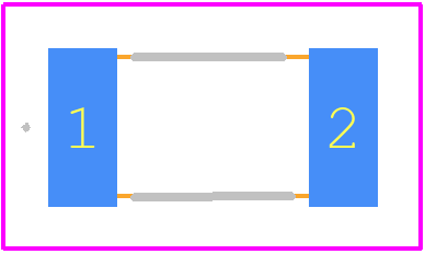 WFMB2512R1000FEA - Vishay PCB footprint - Other - Other - 2512