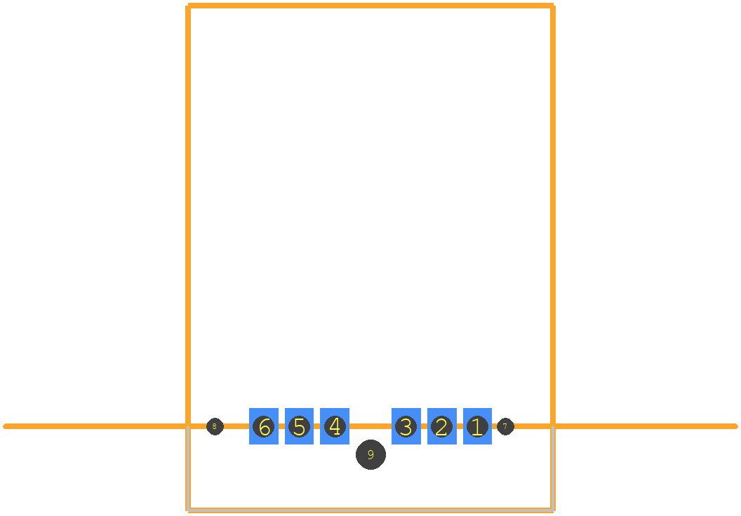 EC06-IDC - Tag Connect PCB footprint - Other - Other - EC06IDC