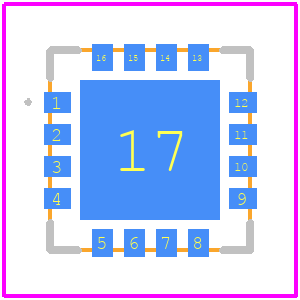 SKY66296-11 - Skyworks PCB footprint - Other - Other - SKY66296-11-2