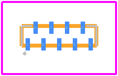 RCLAMP3328P.TNT - SEMTECH PCB footprint - Other - Other - RCLAMP3328P.TNT-3