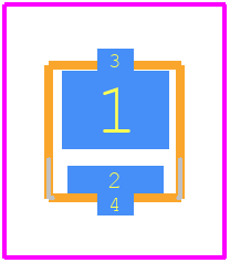 KW DSLP31.CC-GXHX-4F8G-Z444 - ams OSRAM PCB footprint - Other - Other - KW DSLP31.CC-GXHX-4F8G-Z444-2