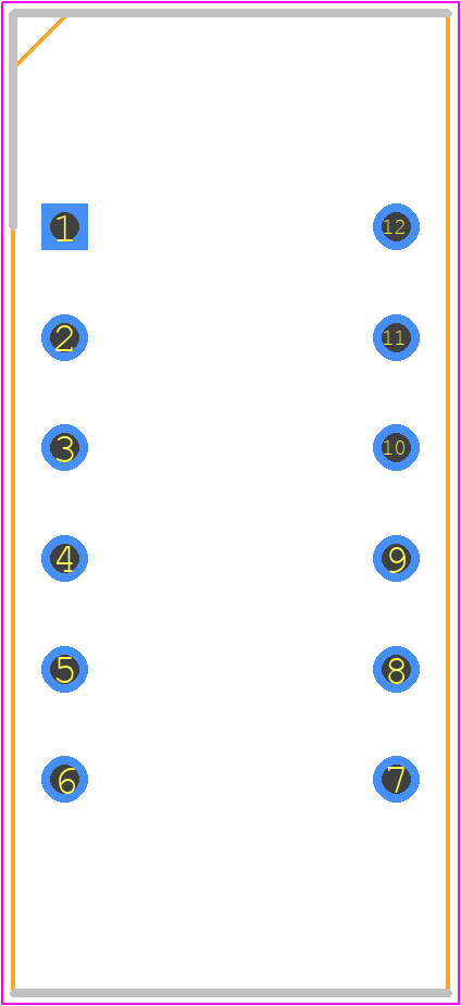 LDT-N2804RI-SI - Lumex PCB footprint - Dual-In-Line Sockets - Dual-In-Line Sockets - LDT-N2804RI-SI
