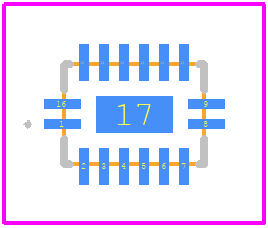 74LVC157ABQ,115 - Nexperia PCB footprint - Other - Other - 74LVC157ABQ,115-1