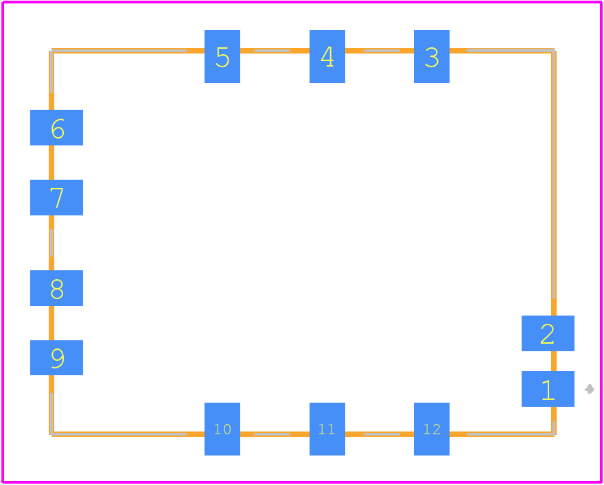 TXA4-512HP+ - Mini-Circuits PCB footprint - Other - Other - TXA4-512HP+-2