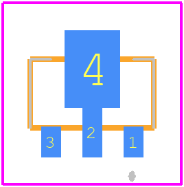 PXTA92,115 - Nexperia PCB footprint - Other - Other - PXTA92,115-4