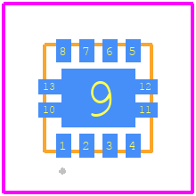 NCP59800BMNADJTAG - onsemi PCB footprint - Other - Other - DFN8, 3x3, 0.65P CASE 506DB ISSUE A