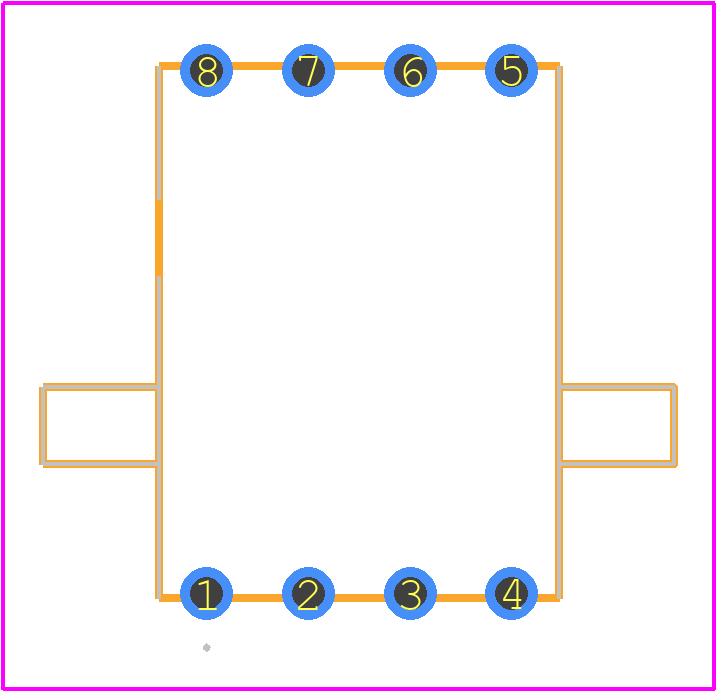 SSCDRNN015PGSA3 - Honeywell PCB footprint - Other - Other - SSCDRNN015PGSA3-2