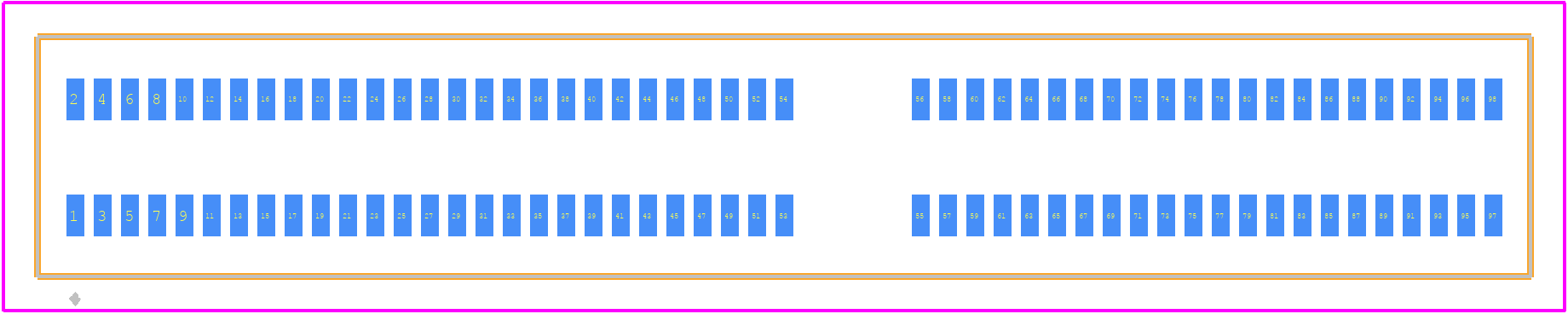 HSEC8-149-01-L-DV-TR - SAMTEC PCB footprint - Other - Other - HSEC8-149-01-L-DV-TR-1