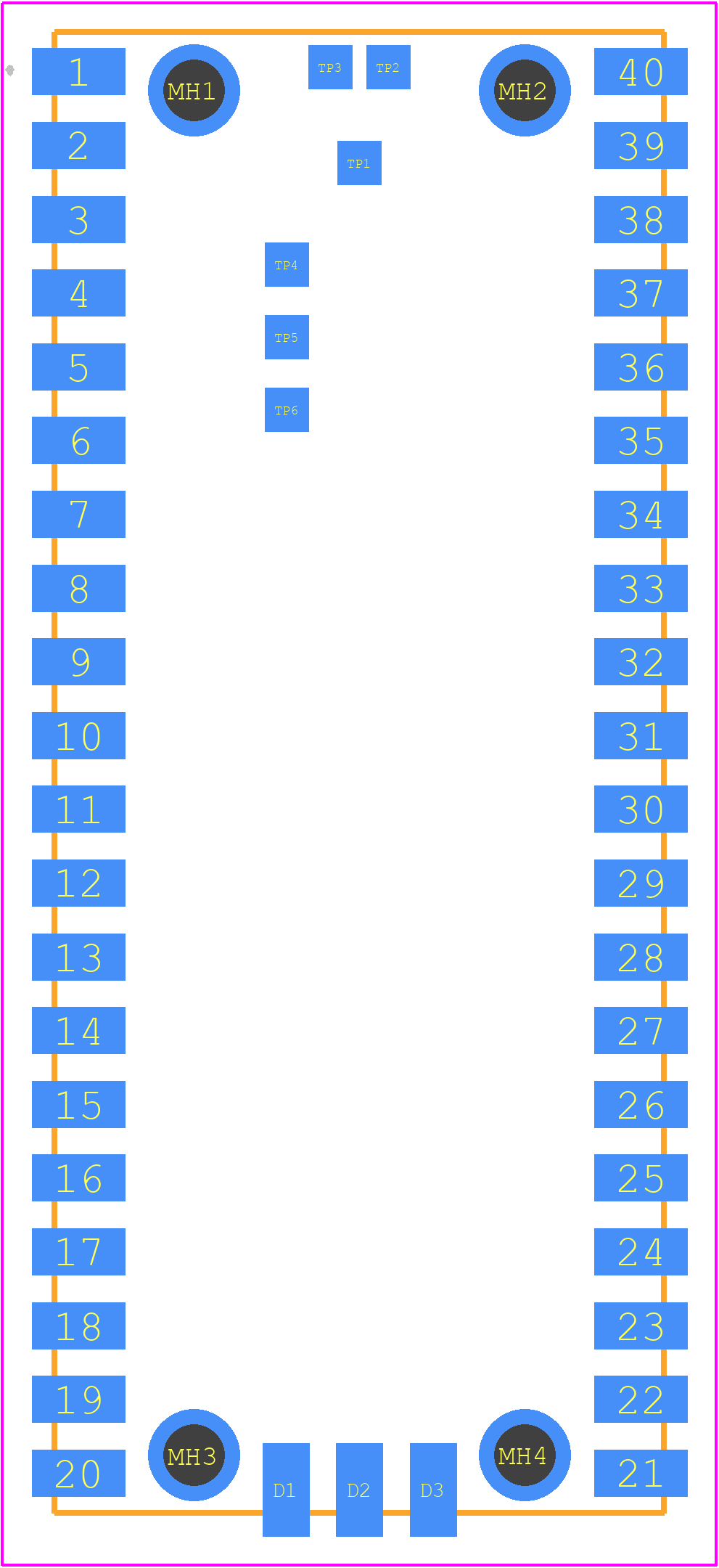PICO footprint, schematic symbol and 3D model by RASPBERRY-PI