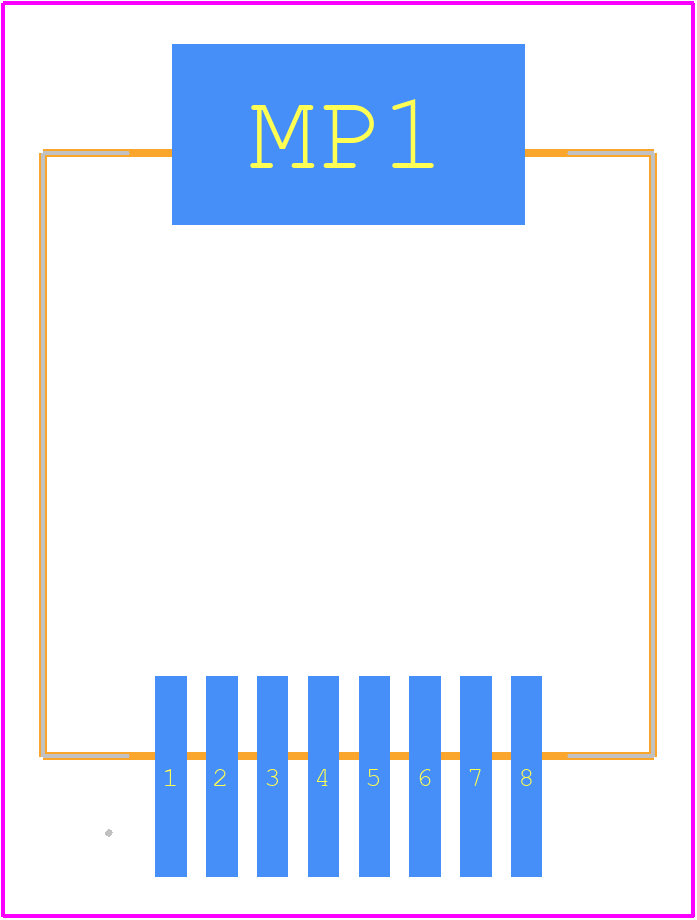 85513-5001 - Molex PCB footprint - Other - Other - 85513-5001-2