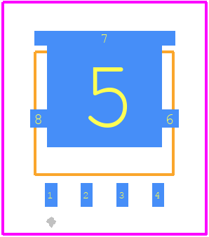 SQJ422EP-T1_BE3 - Vishay PCB footprint - Other - Other - SQJ422EP-T1_BE3-3