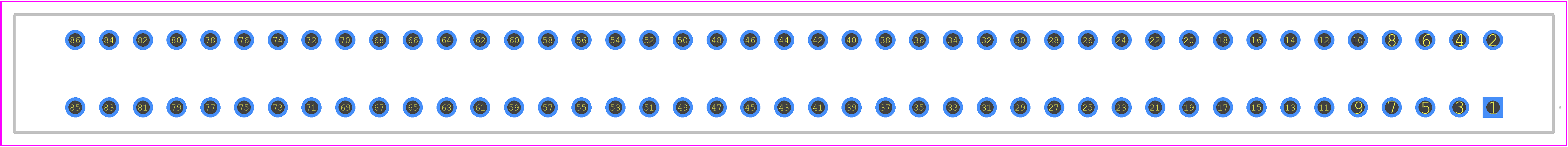 745-086-520-206 - EDAC PCB footprint - Other - Other - 745-086-520-206-1