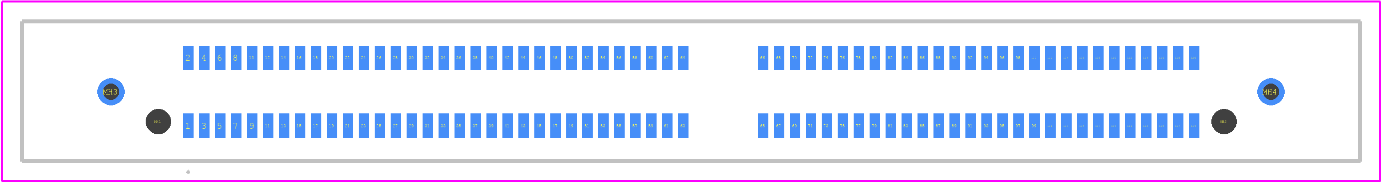 SPD08-120-L-RB-TR - 3M PCB footprint - Other - Other - SPD08-120-L-RB-TR-2