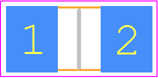 KRL3264-C-R050-F-T1 - Susumu PCB footprint - Resistor Chip - Resistor Chip - KRL3264-C-R050-F-T1