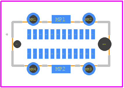 USB4115-03-C - GCT (GLOBAL CONNECTOR TECHNOLOGY) PCB footprint - Other - Other - USB4115-03-C-3