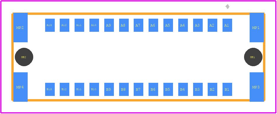 15230262601333 - HARTING PCB footprint - Other - Other - 15230262601333-2