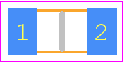 AS12J1001ET - Ohmite PCB footprint - Resistor Chip - Resistor Chip - AS12 (1206)