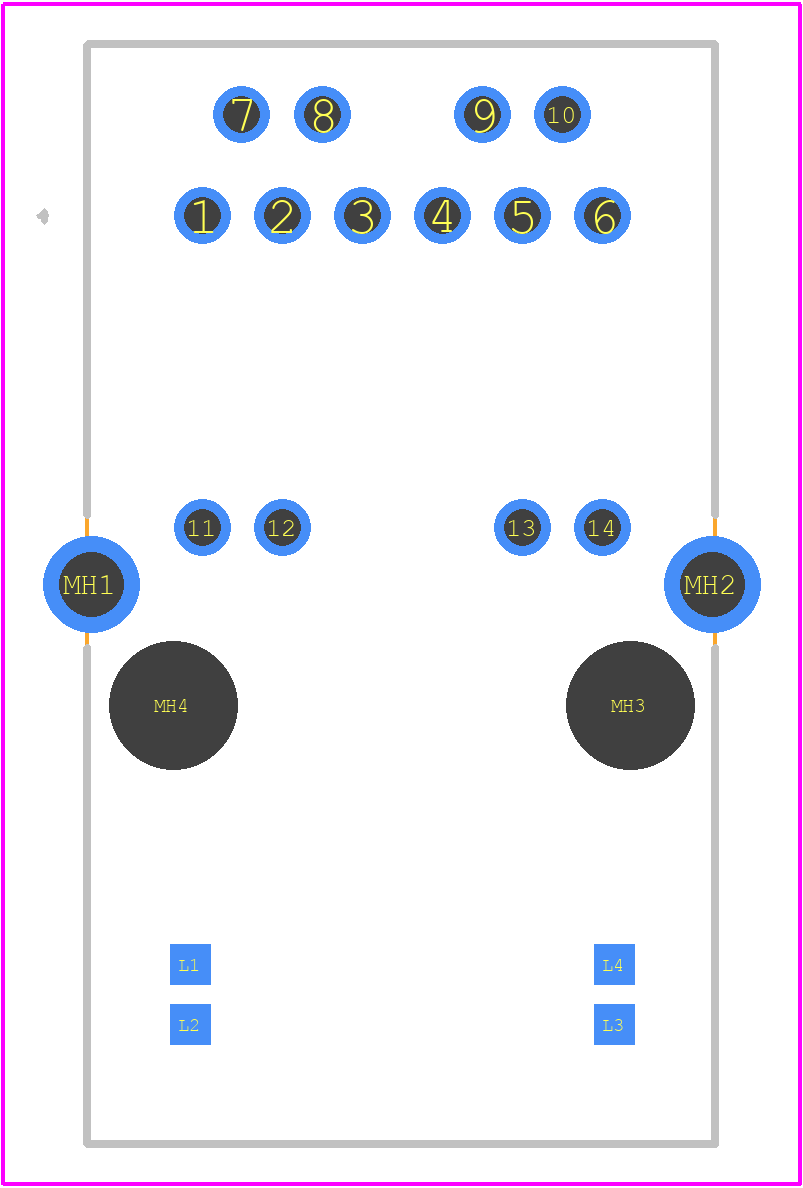 09455511531 - HARTING PCB footprint - Other - Other - 09455511531-3