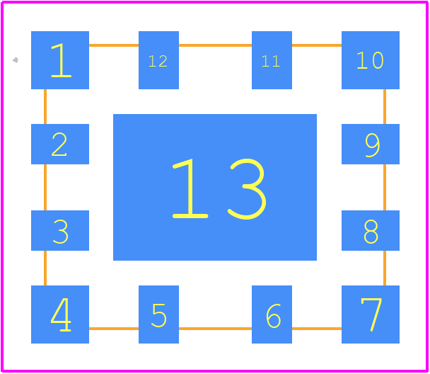 CBP-2150AN+ - Mini-Circuits PCB footprint - Other - Other - CBP-2150AN+-1